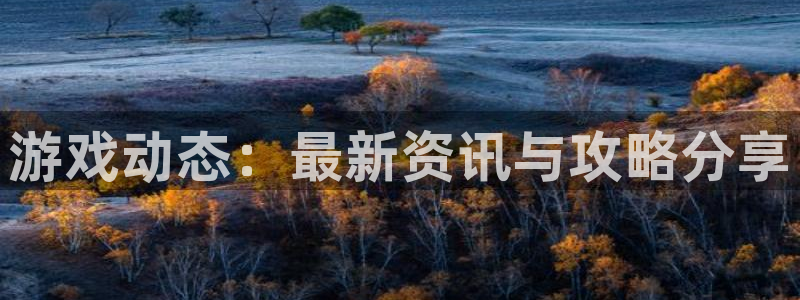长征娱乐平台注册开户：游戏动态：最新资讯与攻略分享