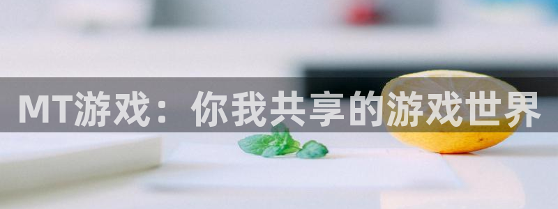 长征娱乐平台登录：MT游戏：你我共享的游戏世界